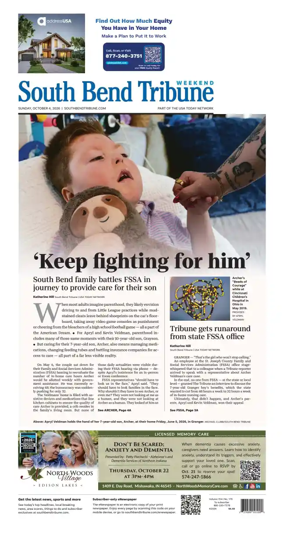 Cover of South Bend Tribune