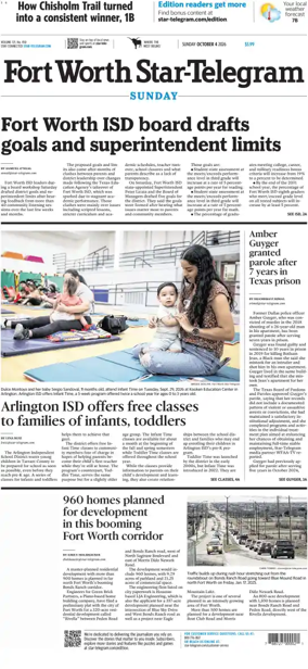 Cover of Star-Telegram (Sunday)