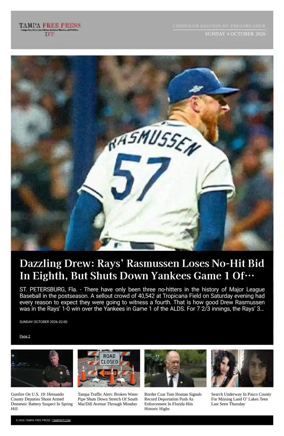 Cover of Tampa Free Press