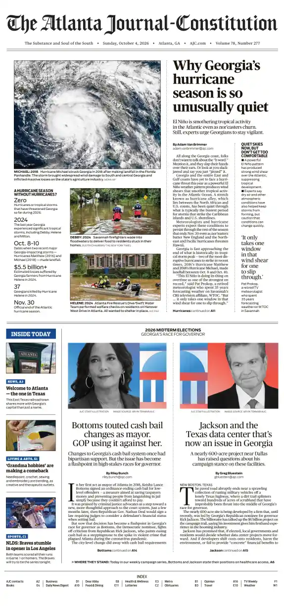 Cover of The Atlanta Journal-Constitution