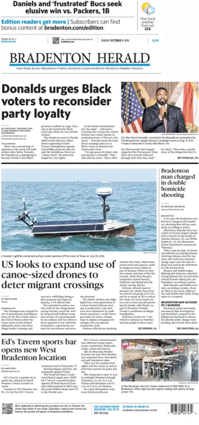 Cover of The Bradenton Herald (Sunday)