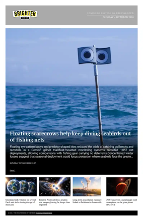 Cover of The Brighter Side of News