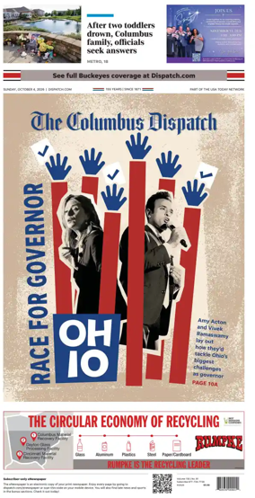 Cover of The Columbus Dispatch