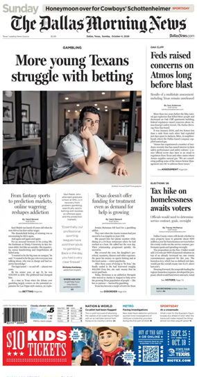 Cover of The Dallas Morning News