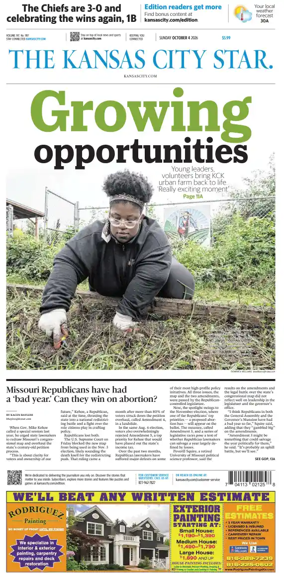 Cover of The Kansas City Star (Sunday)