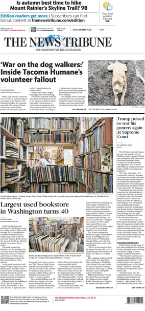 Cover of The News Tribune