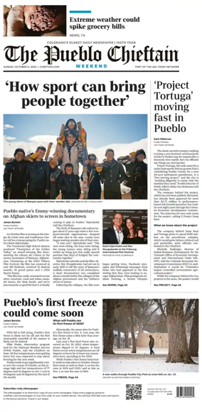 Cover of The Pueblo Chieftain
