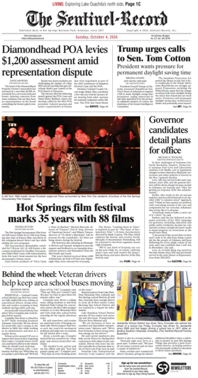 Cover of The Sentinel-Record
