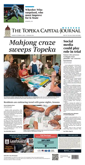 Cover of The Topeka Capital-Journal