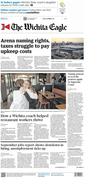 Cover of The Wichita Eagle (Sunday)