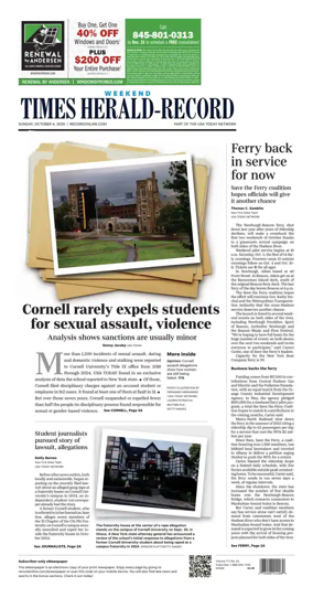 Cover of Times Herald-Record
