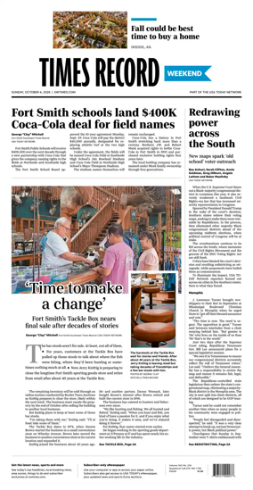 Cover of Times Record (Ft. Smith Southwest)