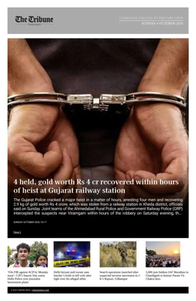 Cover of Tribune India - Compiled Edition