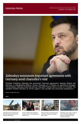 Cover of Ukrainska Pravda