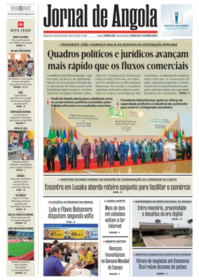 Cover of Jornal de Angola