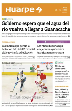 Cover of Diario Huarpe