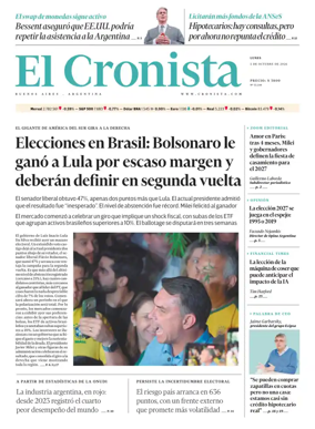 Cover of El Cronista