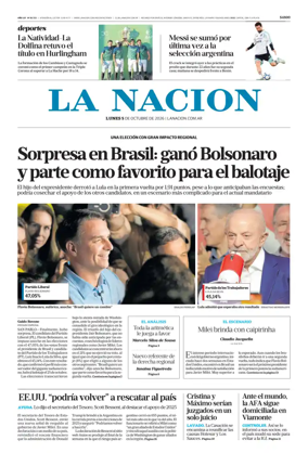 Cover of La Nacion