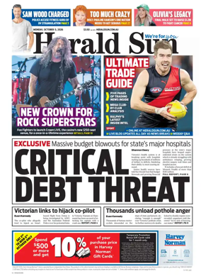 Cover of Herald Sun