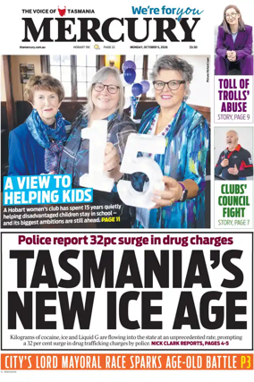 Cover of Mercury (Hobart)