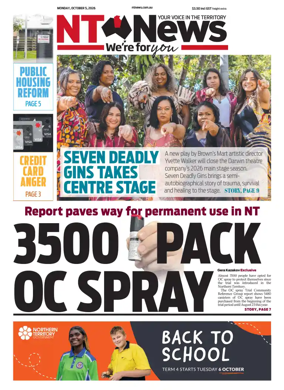 Cover of NT News