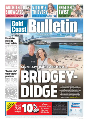 Cover of The Gold Coast Bulletin