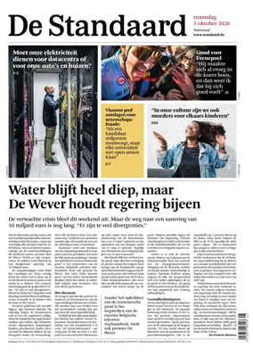 Cover of De Standaard