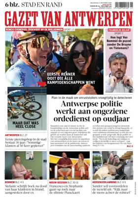 Cover of Gazet van Antwerpen Stad en Rand
