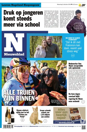 Cover of Het Nieuwsblad