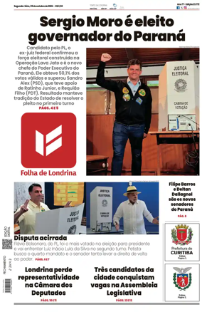 Cover of Folha de Londrina