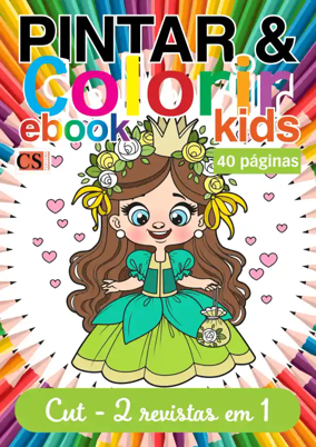Cover of Pintar e Colorir Kids
