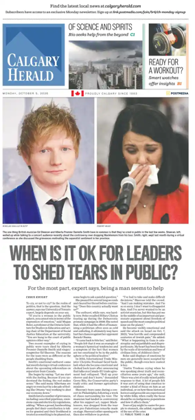Cover of Calgary Herald