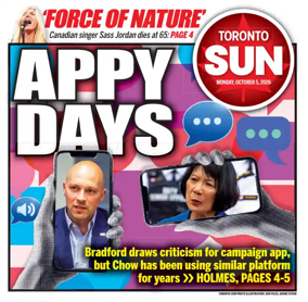 Cover of Calgary Sun