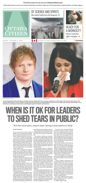 Cover of Ottawa Citizen