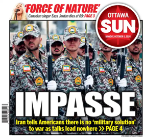 Cover of Ottawa Sun