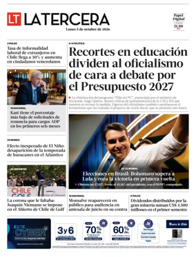 Cover of La Tercera