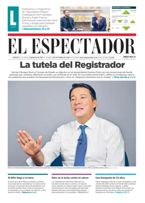 Cover of El Espectador