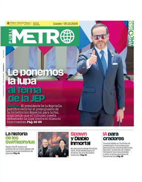 Cover of Publimetro Colombia