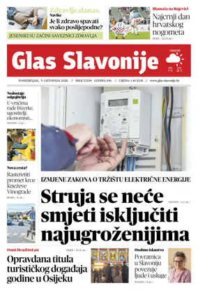 Cover of Glas Slavonije