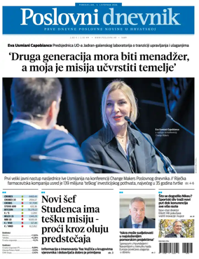 Cover of Poslovni Dnevnik