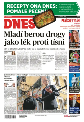 Cover of Dnes Prague Edition