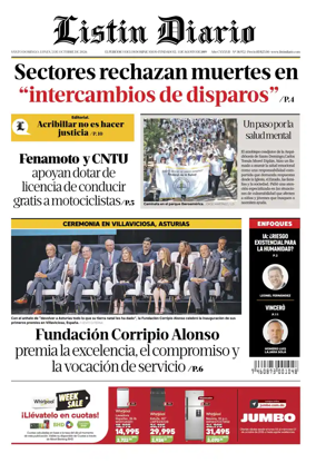 Cover of Listin Diario