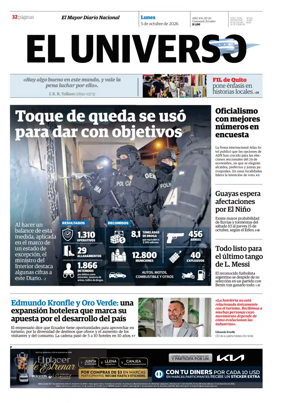 Cover of El Universo