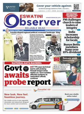 Cover of Eswatini Observer