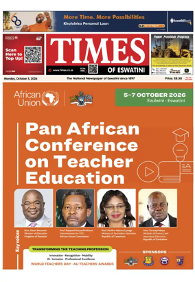 Cover of Times of Eswatini