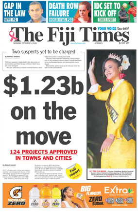 Cover of The Fiji Times