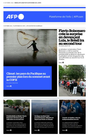 Cover of AFP