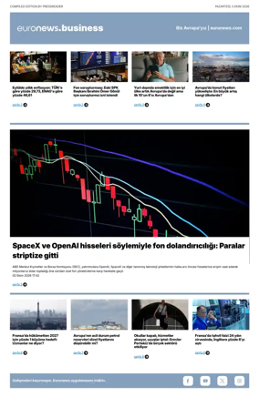 Cover of Euronews Business (Turkish) Compiled Editions