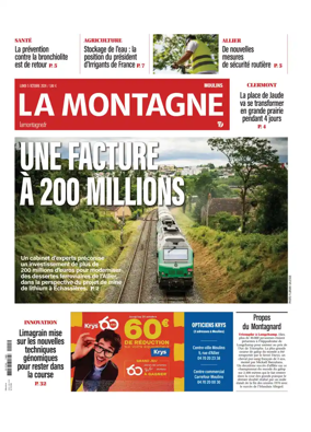 Cover of La Montagne (Moulins)