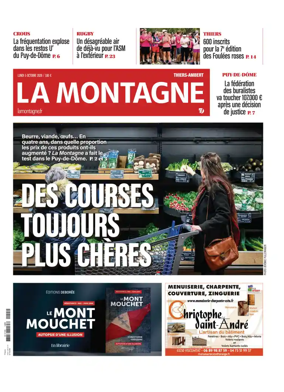 Cover of La Montagne (Thiers-Ambert)